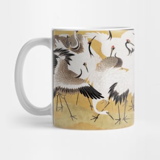 Japanese flock of cranes Mug